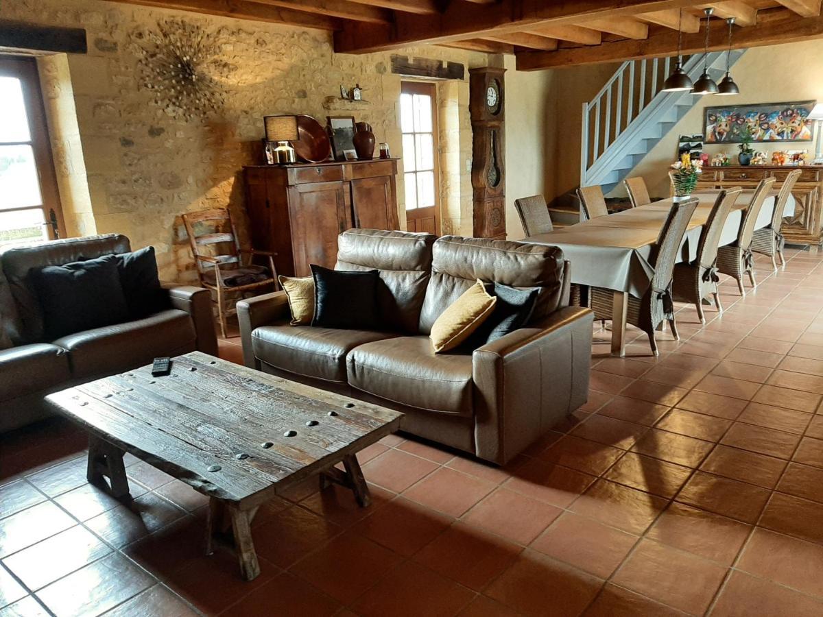Chambre D'Hotes La Ferme De La Croix. Saint-Avit-Senieur ภายนอก รูปภาพ