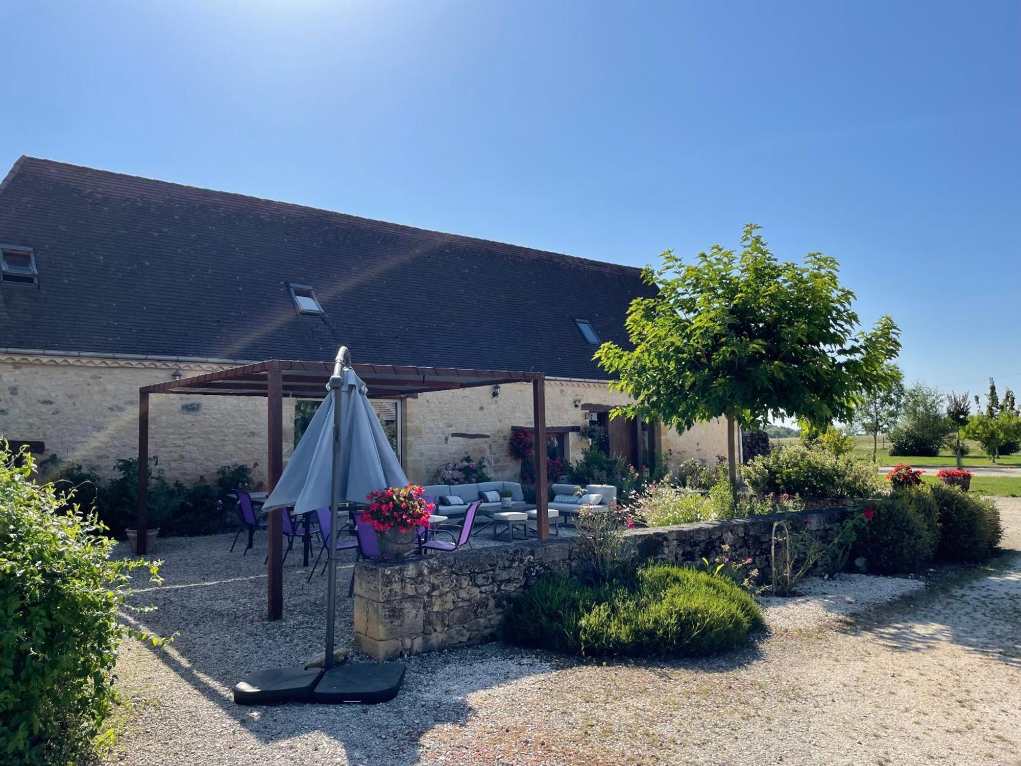 Chambre D'Hotes La Ferme De La Croix. Saint-Avit-Senieur ภายนอก รูปภาพ
