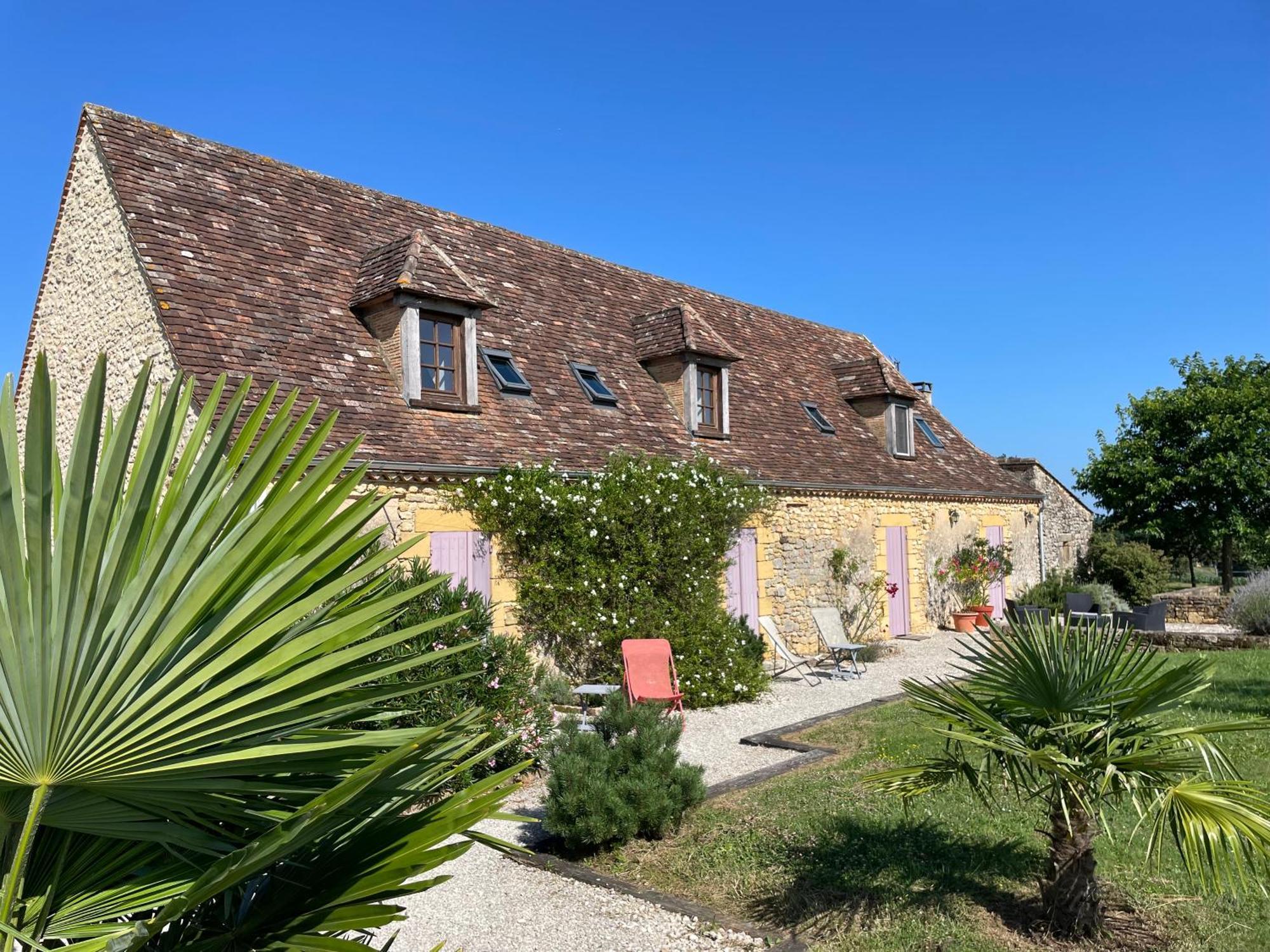Chambre D'Hotes La Ferme De La Croix. Saint-Avit-Senieur ภายนอก รูปภาพ