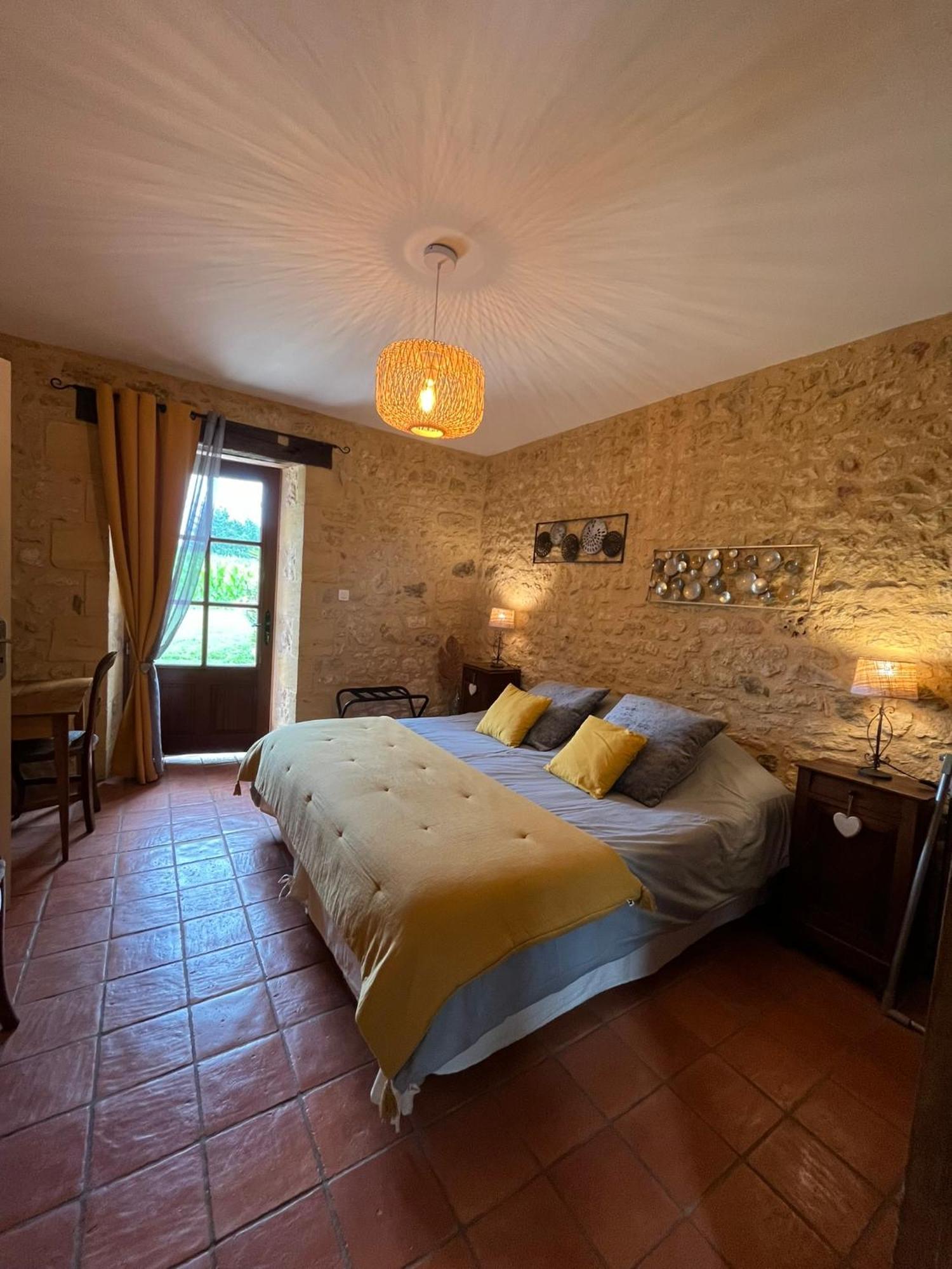 Chambre D'Hotes La Ferme De La Croix. Saint-Avit-Senieur ภายนอก รูปภาพ