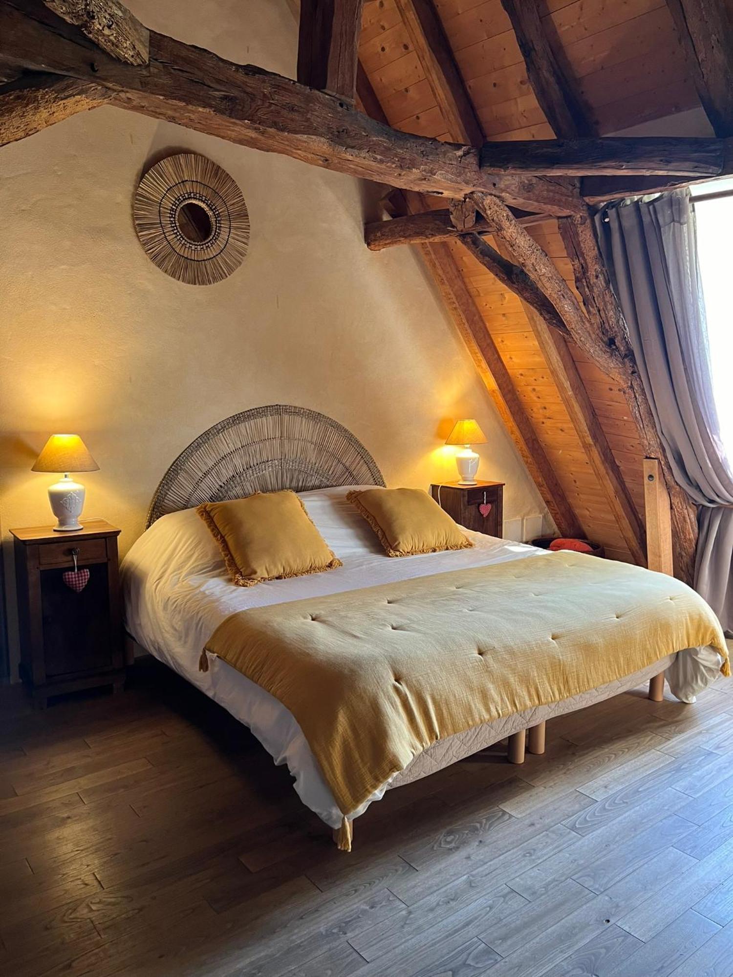 Chambre D'Hotes La Ferme De La Croix. Saint-Avit-Senieur ภายนอก รูปภาพ