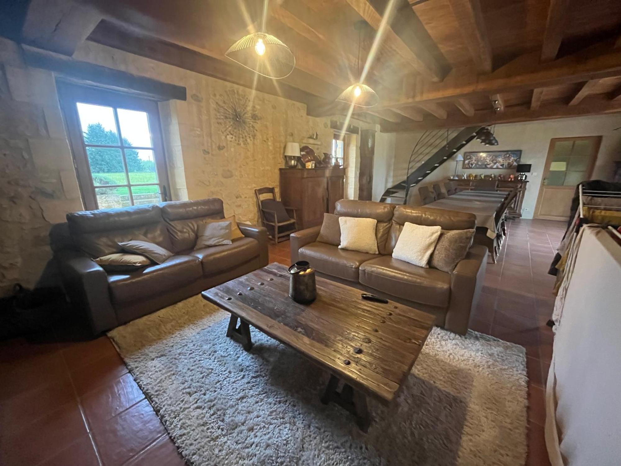 Chambre D'Hotes La Ferme De La Croix. Saint-Avit-Senieur ภายนอก รูปภาพ